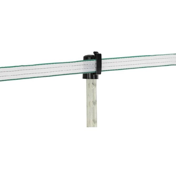 T-Post End Insulator NEXON Modular, Black