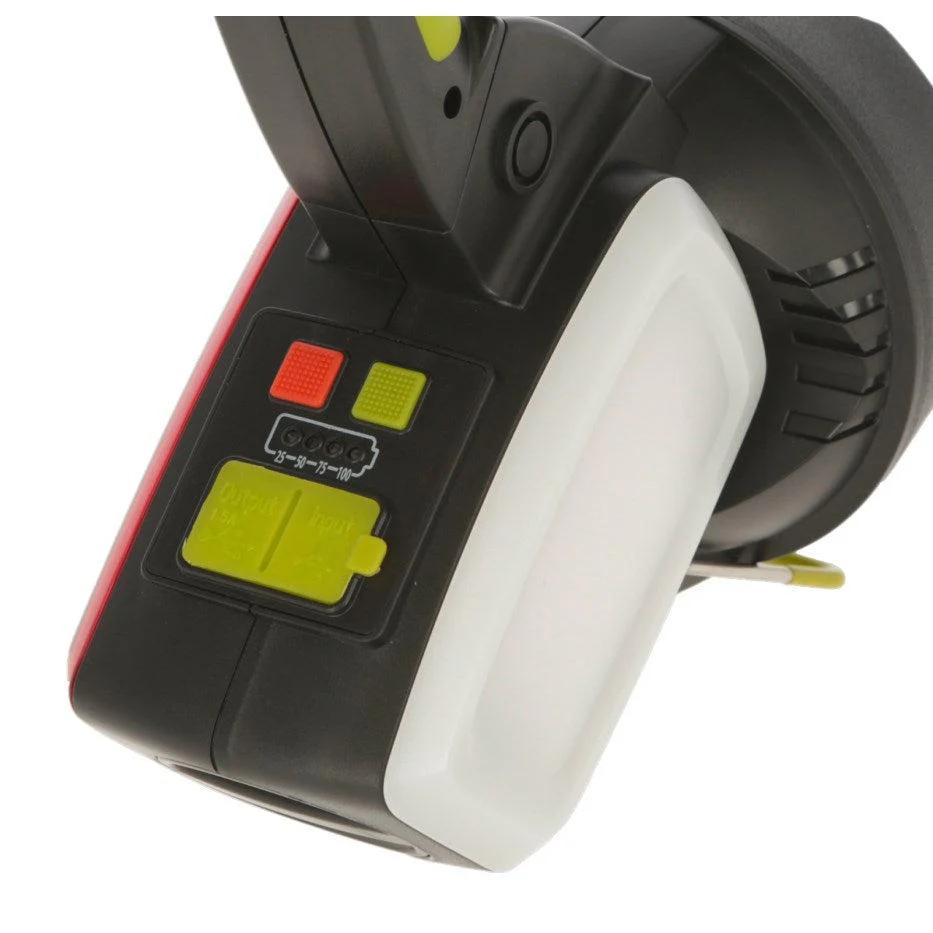 Hordozható LED lámpa akkumulátorral – 5 W, 350 lm, powerbank funkció