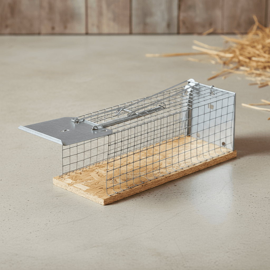 Wire rat trap Luna 27.5×9.5×9.5 – galvanized steel