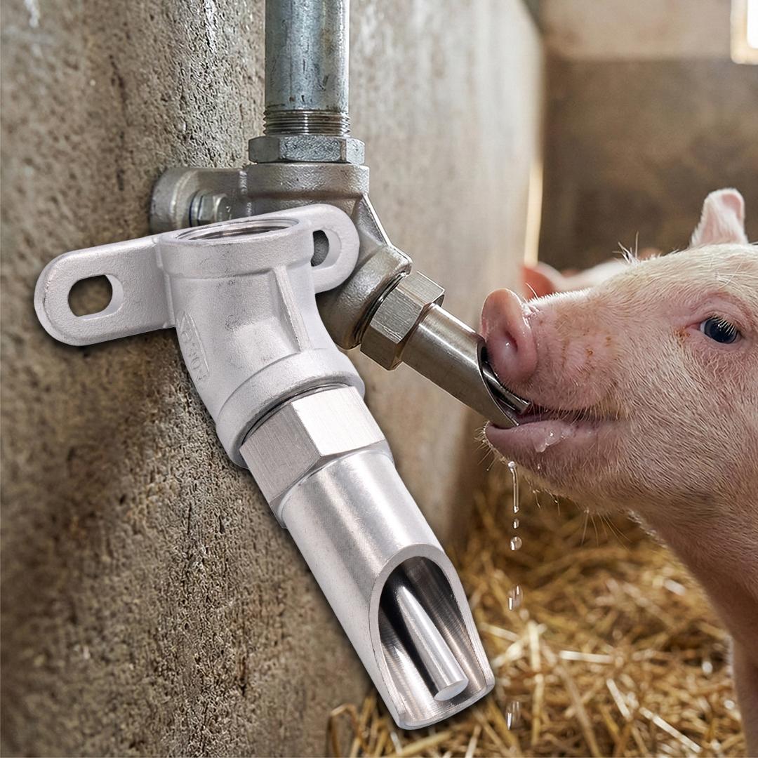 3/4"-os sertés itatószelep szett 45°-os könyökcsatlakozóval