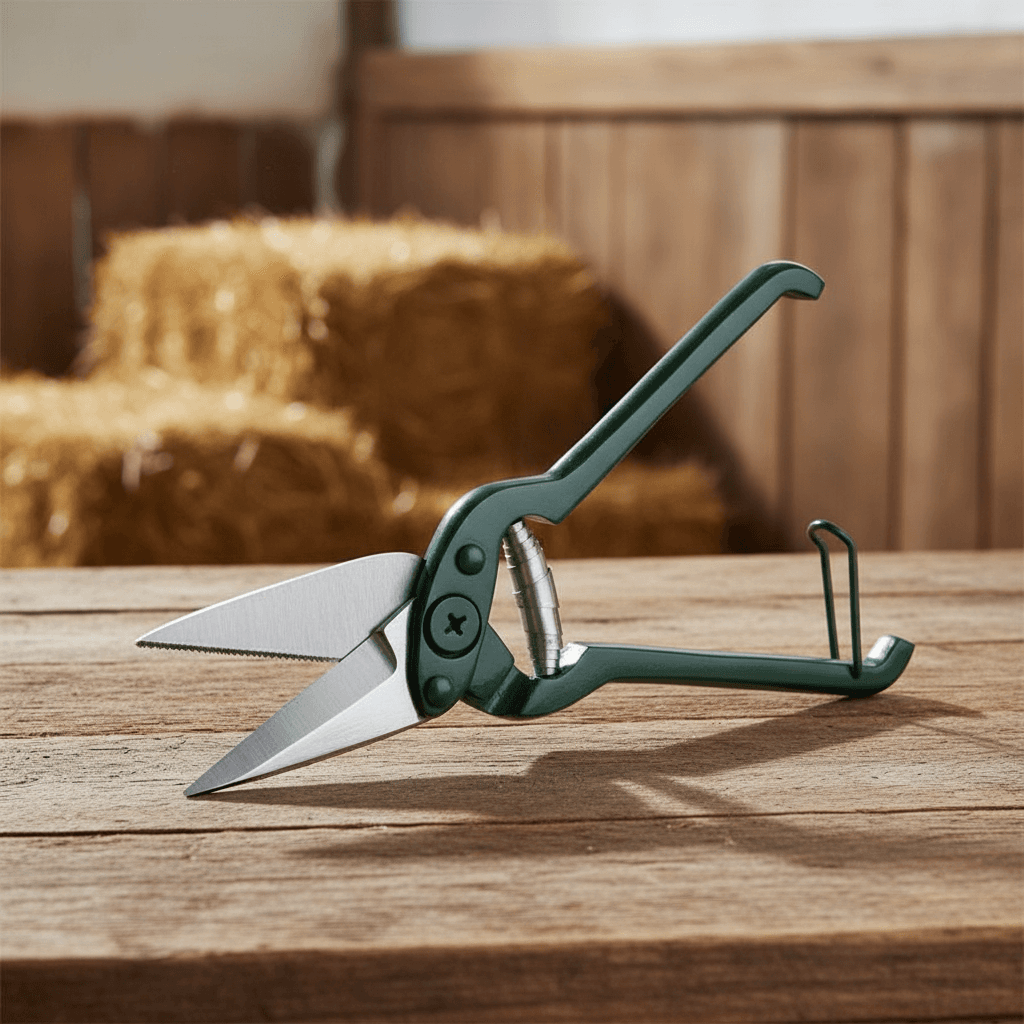 Állati körömvágó olló – 26 cm, fogazott kivitel