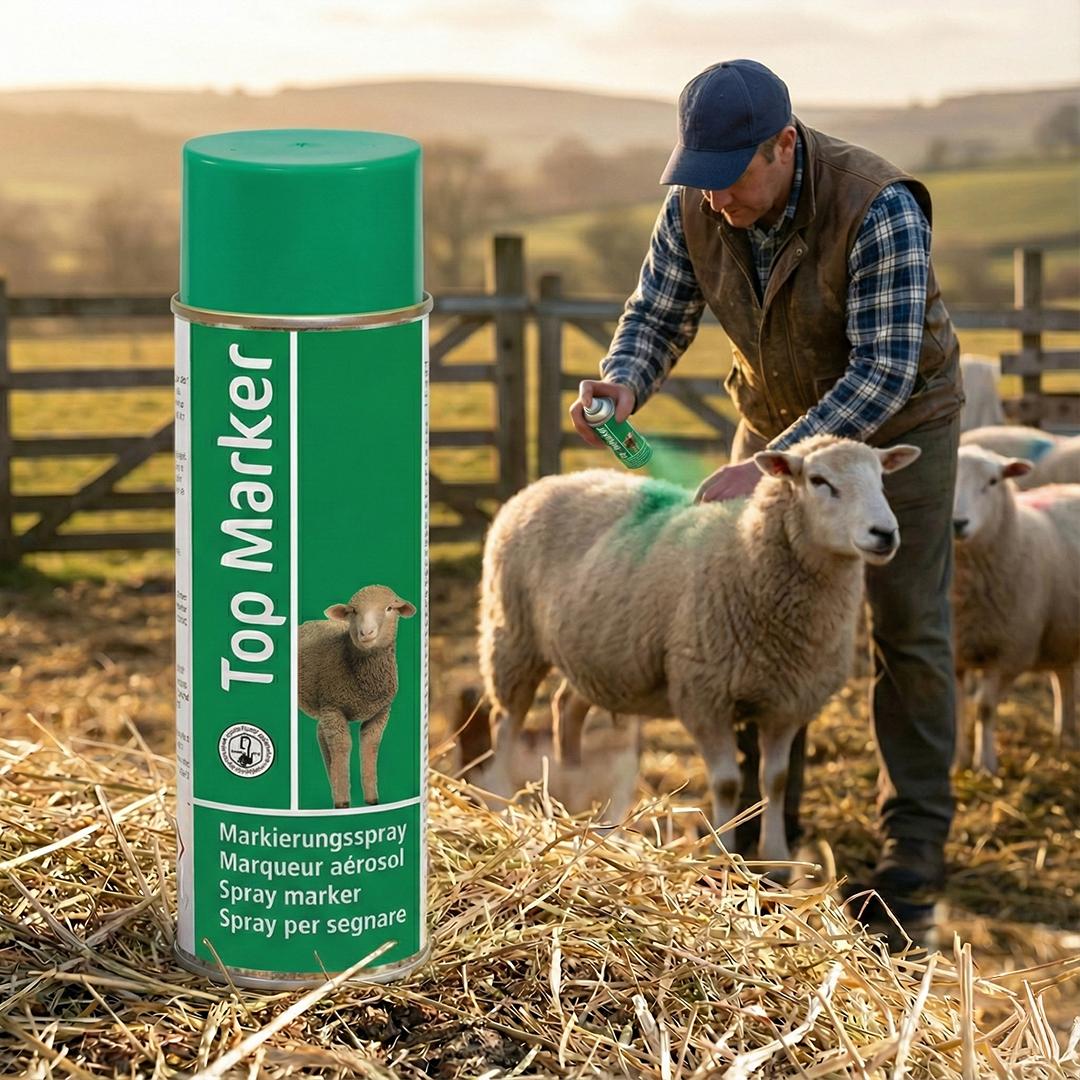 Zöld állatjelölő spray 500 ml TopMarker