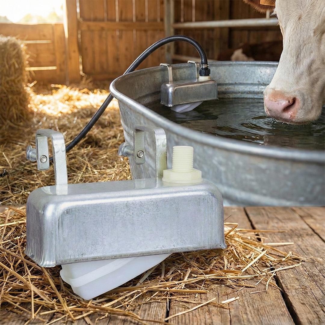 Metal float valve with mounting system 1/2"