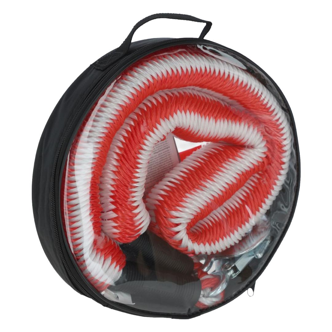 Vontatókötél, 28 kN, 4 m, piros