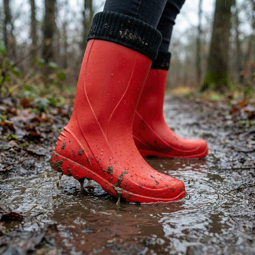 Thermal Insulated Boots STrack Red