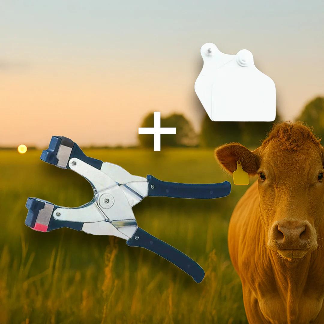 PrimaFlex szeg nélküli füljelző fogó és jelöletlen füljelzők