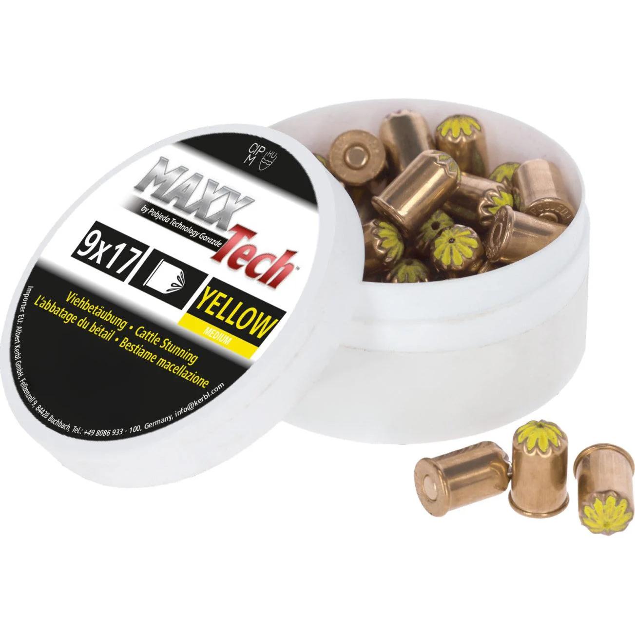 Diferent caps for Blitz Kerner Captive Bolt Gun (10pc)