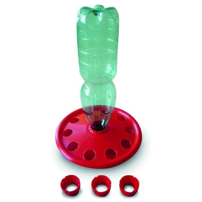 PET bottle type drinking bowl for chicks