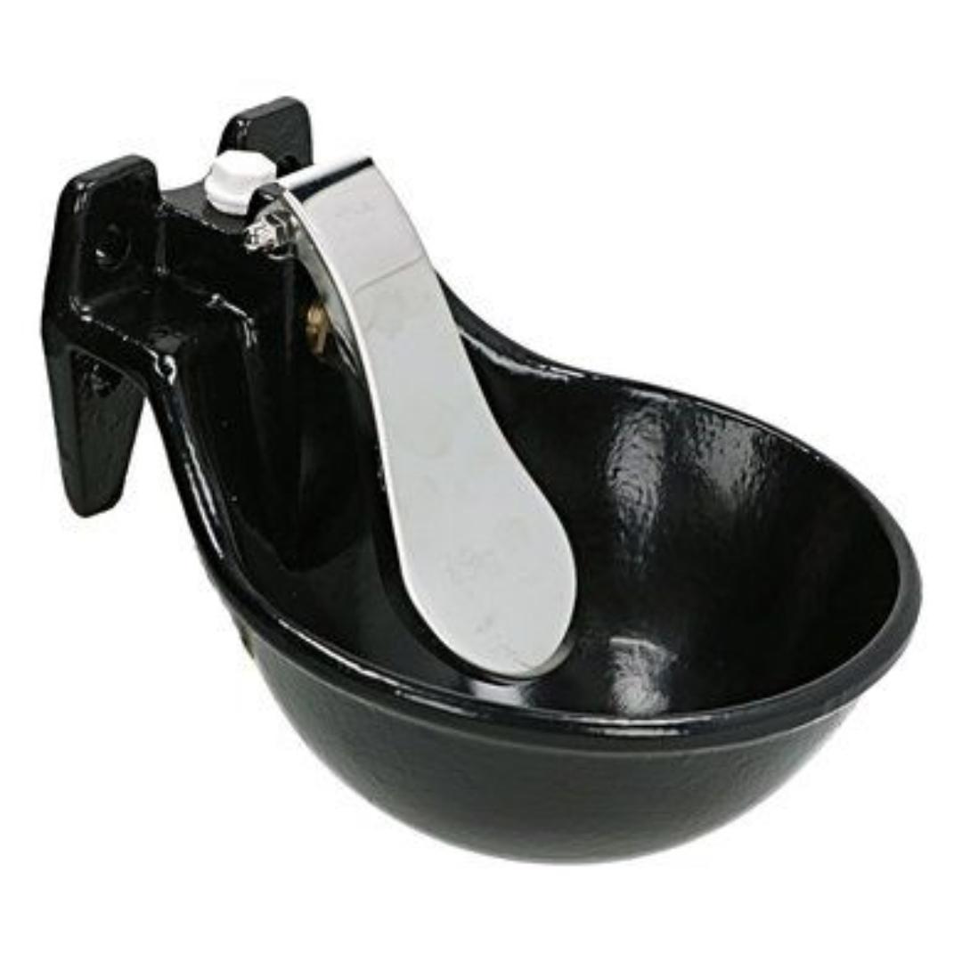 Cast iron drinker with stainless steel flap 1.5 L KERBL
