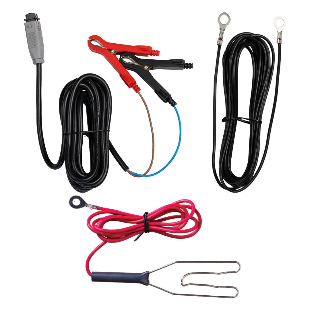 BeastShock 6. generációs 1,8 m krokodilcsipeszes-STAS tápkábel készlet