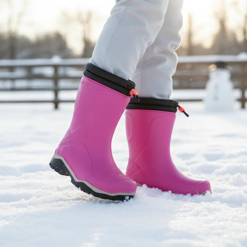 Dunlop Blizzard gumicsizma gyerekeknek, rózsaszín