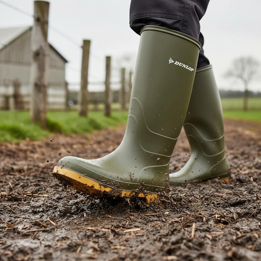 Dunlop Dull rubber boots