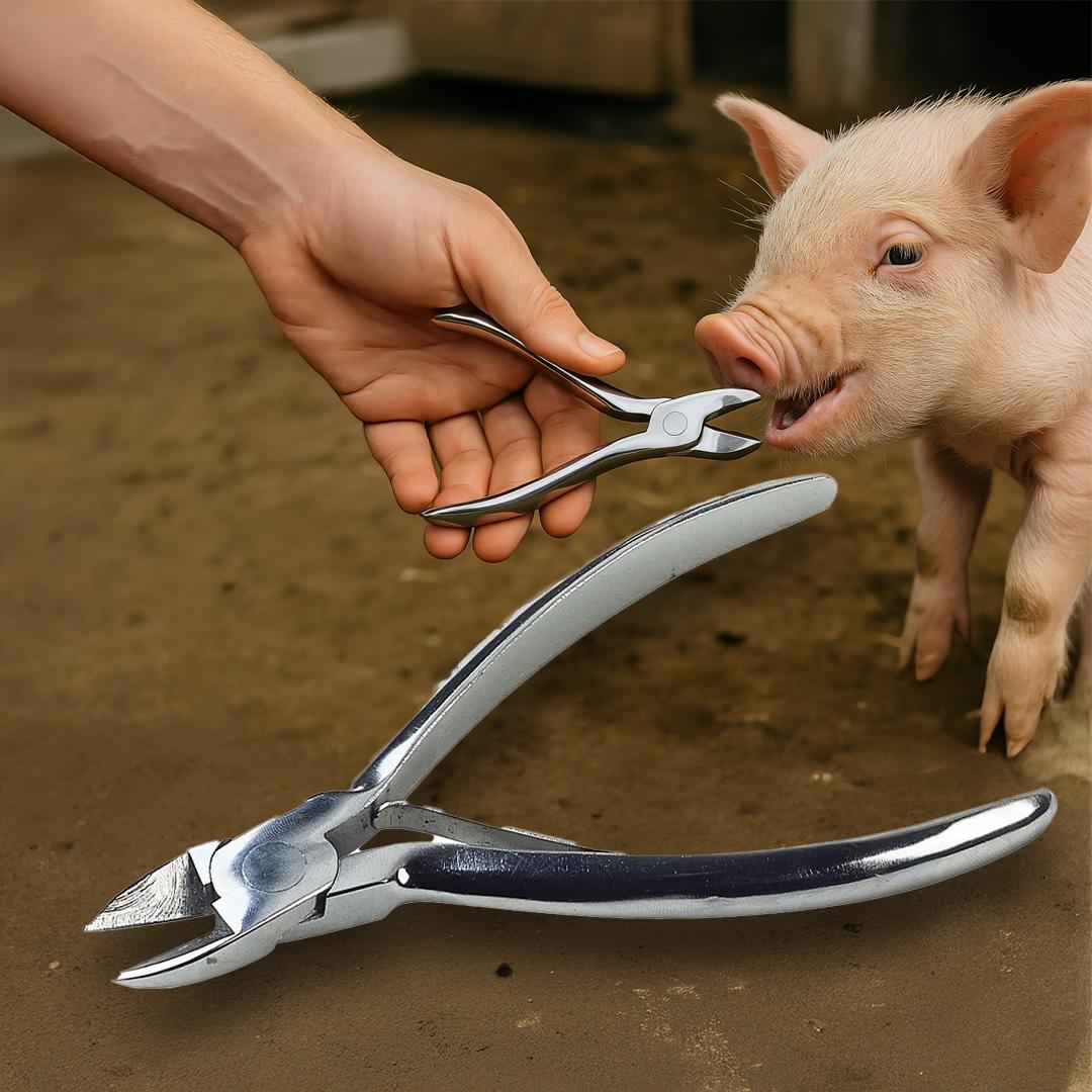 Tooth Cutting Pliers for Piglets