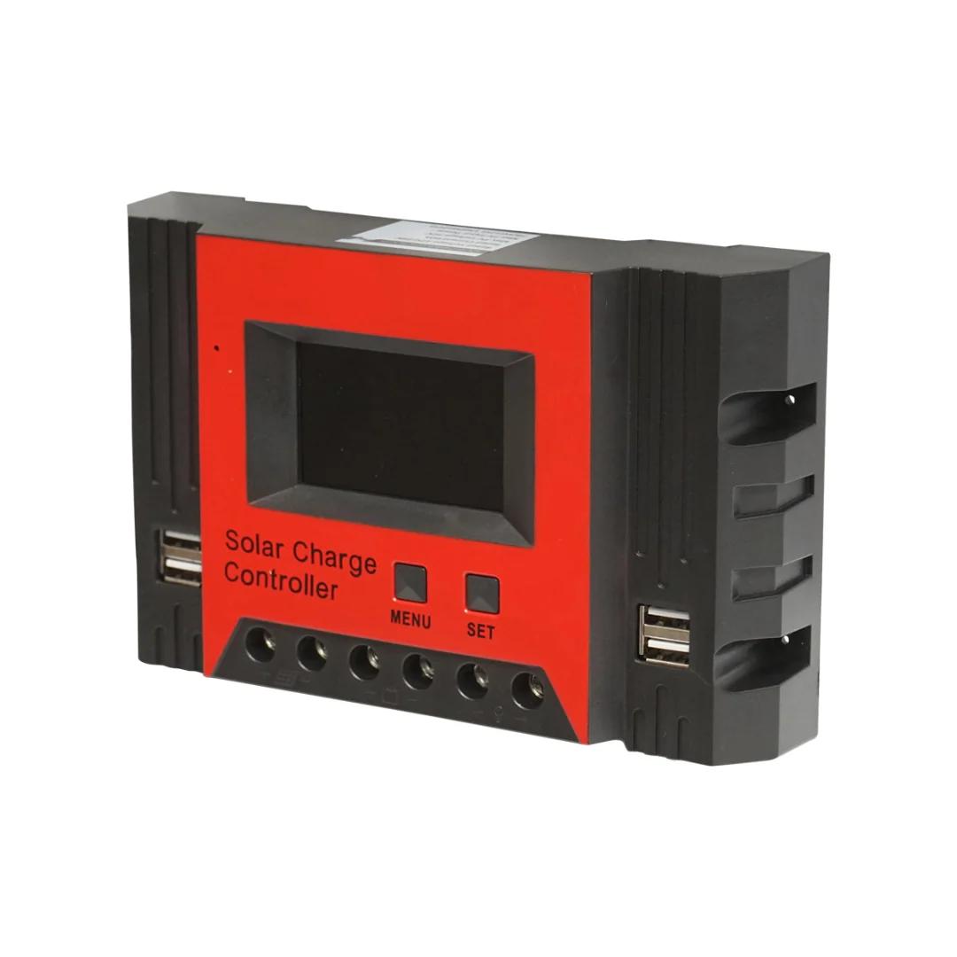 Napelemes töltésszabályzó 12/24V 60A 4 USB porttal – NEXON