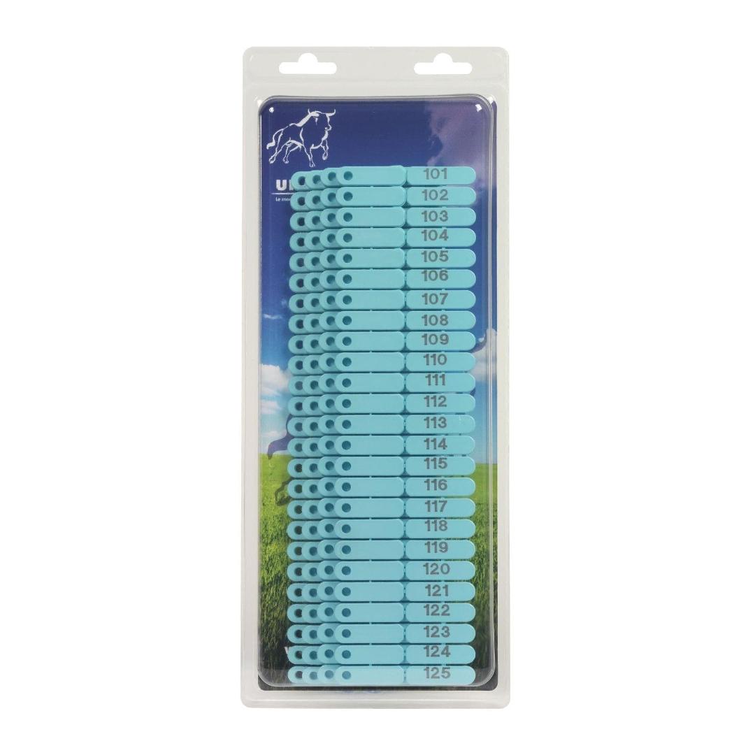 Ear Tags for Sheep, Goats, and Pigs - 100 pcs (Numbers 101-200)