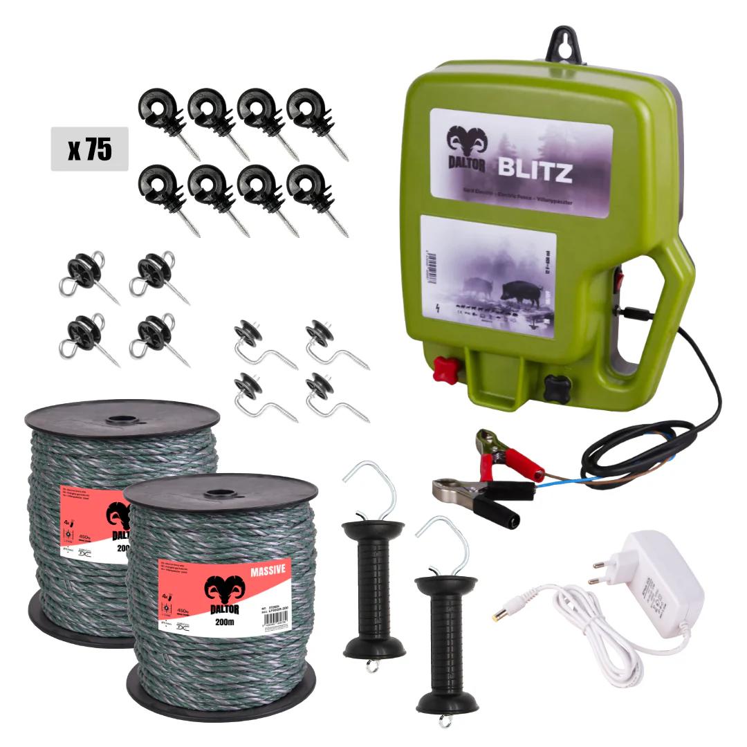 DALTOR Blitz 7J villanypásztor csomag, 400m