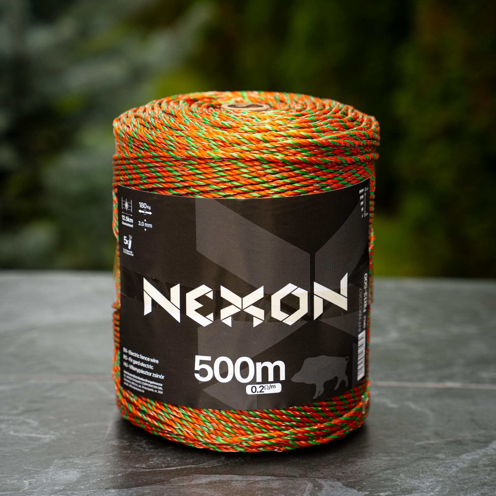 NEXON ULTRA Villanypásztor Zsinór 500m 5 Fém szál - 180kg