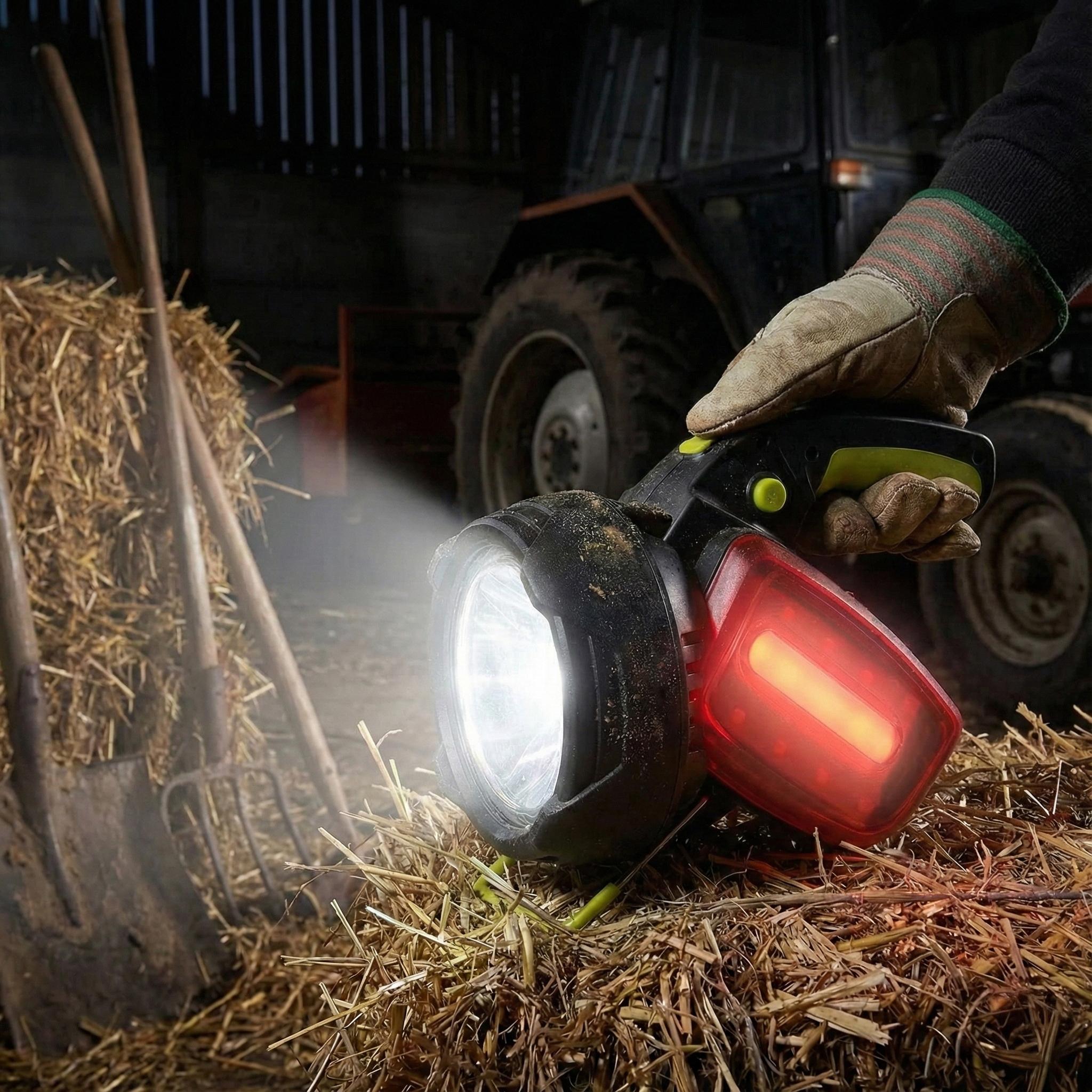 Hordozható LED lámpa akkumulátorral – 5 W, 350 lm, powerbank funkció