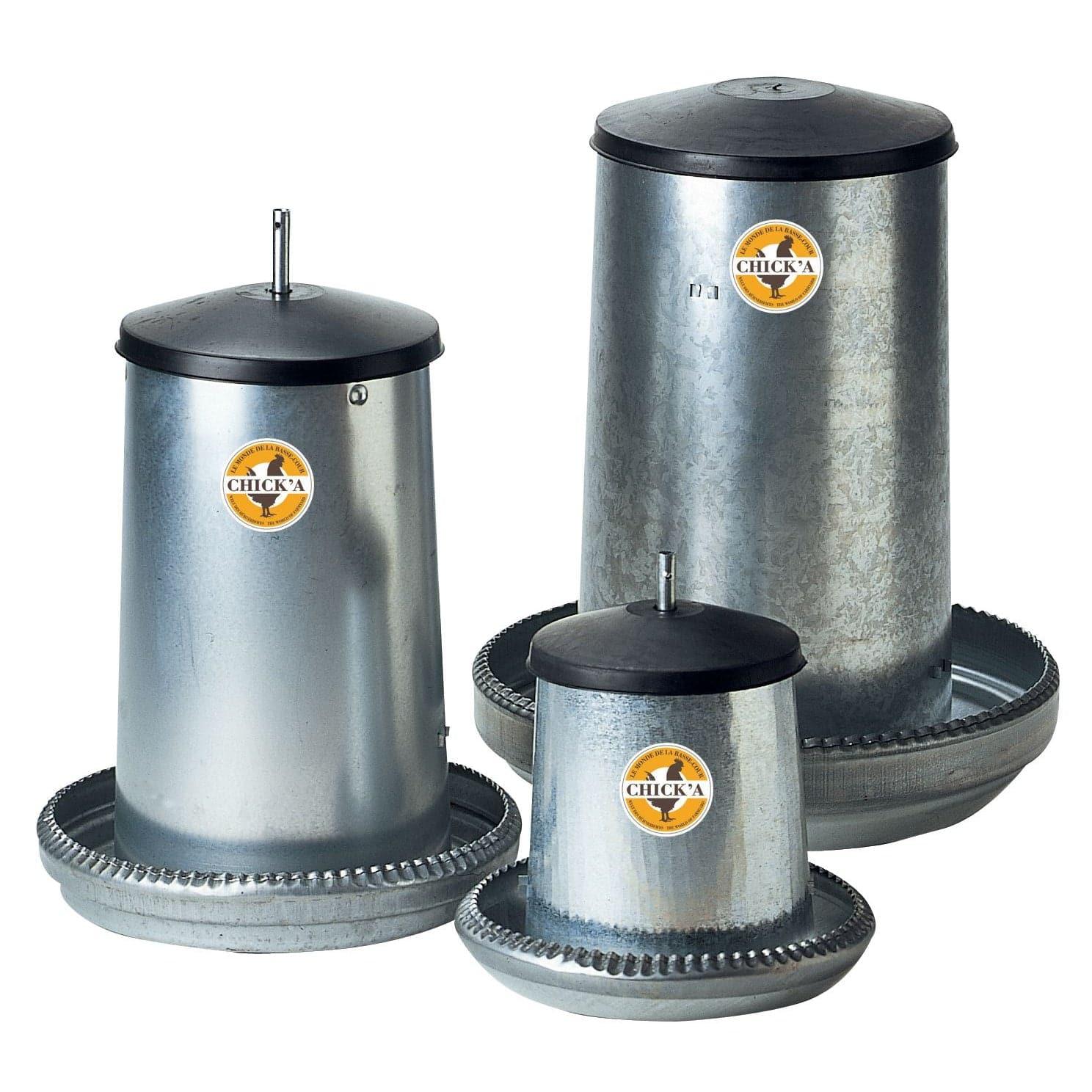 Metal Feeder for Poultry - 5L