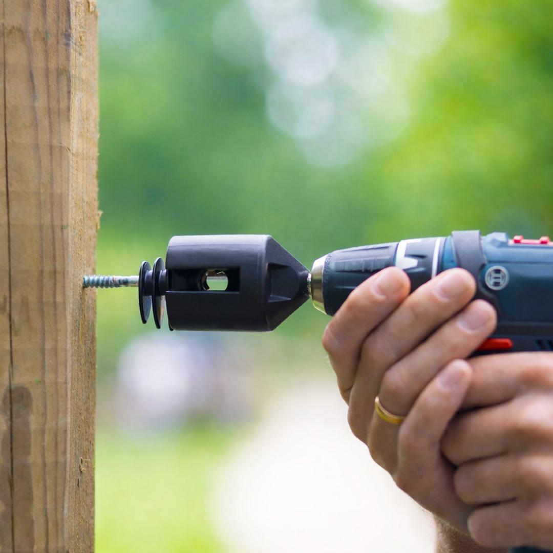 Villanypásztor szigetelő behajtó eszköz, rozsdamentes acél