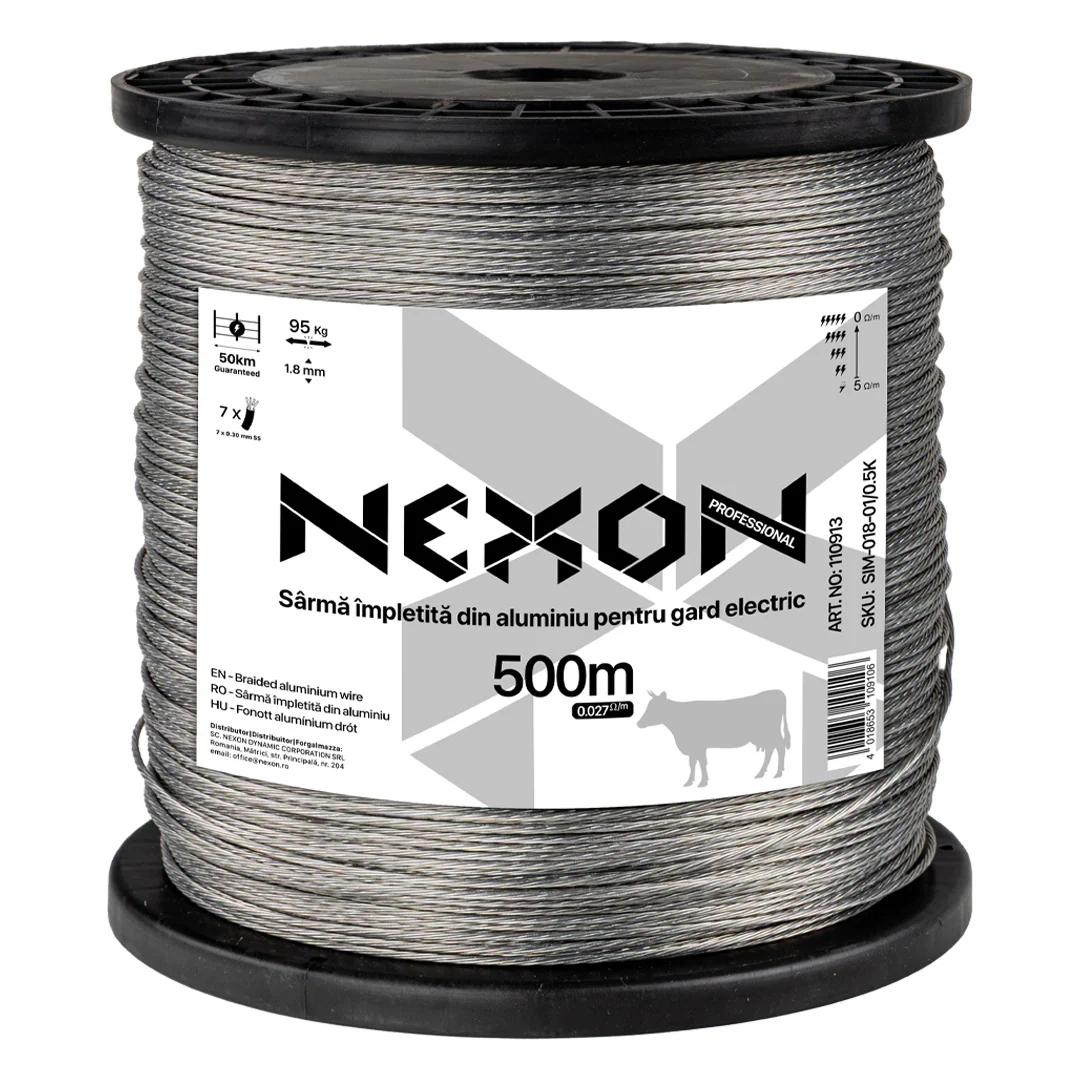 Sarma impletita din aluminiu - 500m 1.8mm 7lite 95kg