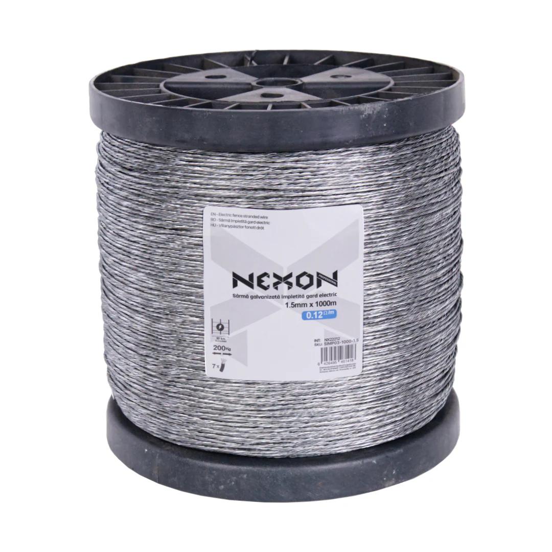 NEXON 1000 m 1.5 mm sodrott villanypásztor drót