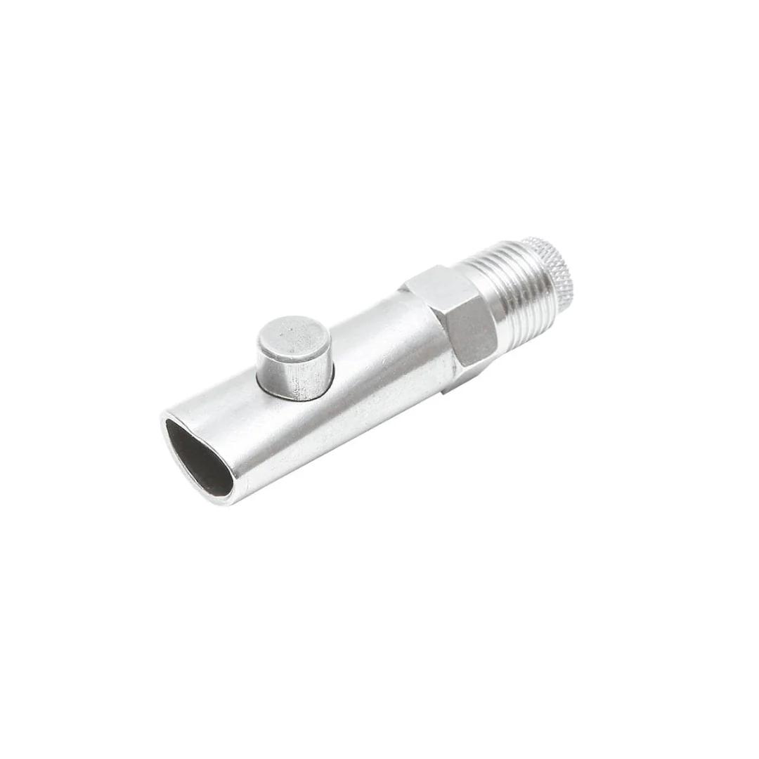 Stainless Steel Nipple Drinker with Ball 85x21mm M20 for Pigs and Calves