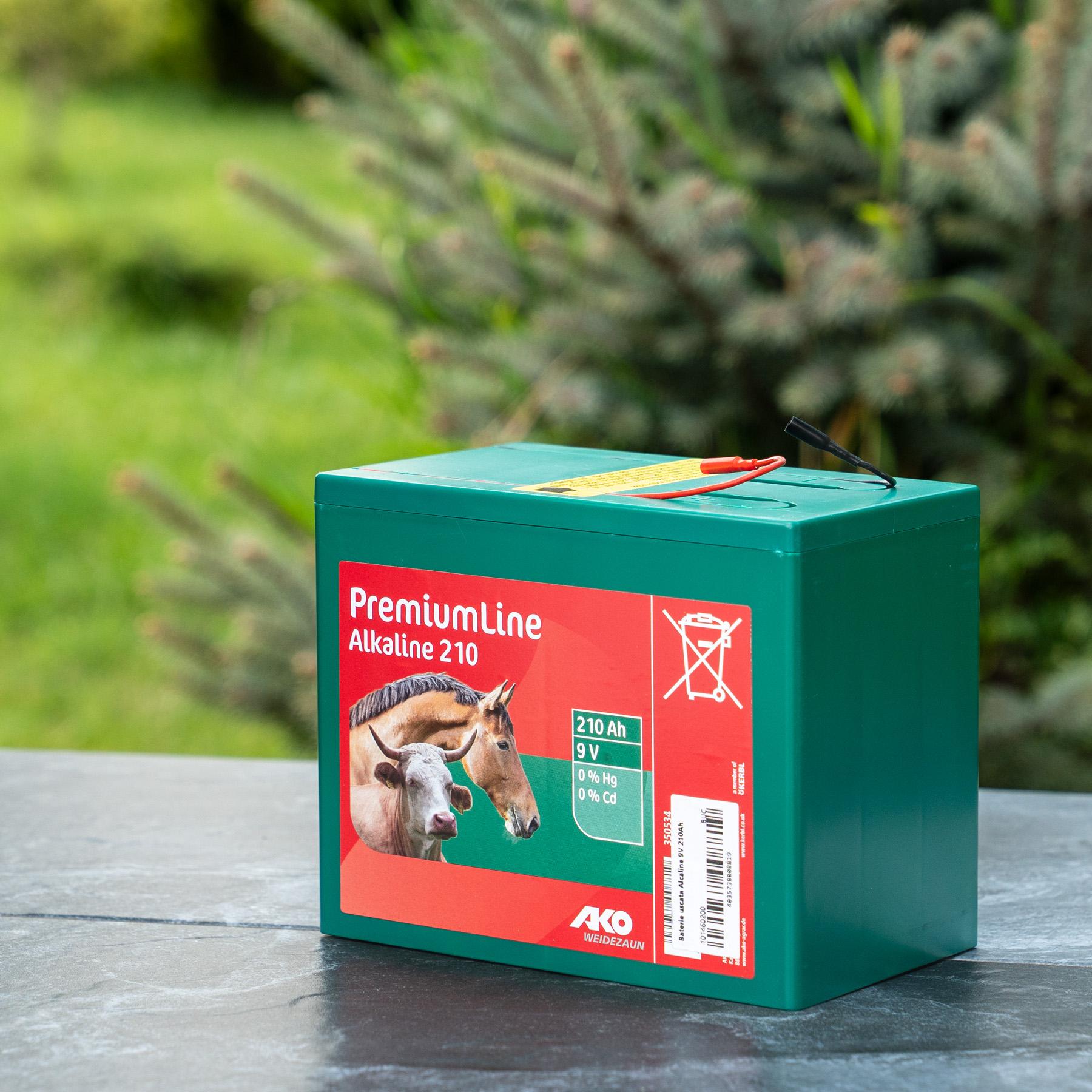 9V 210Ah Alkaline Dry Battery for Electric Fence