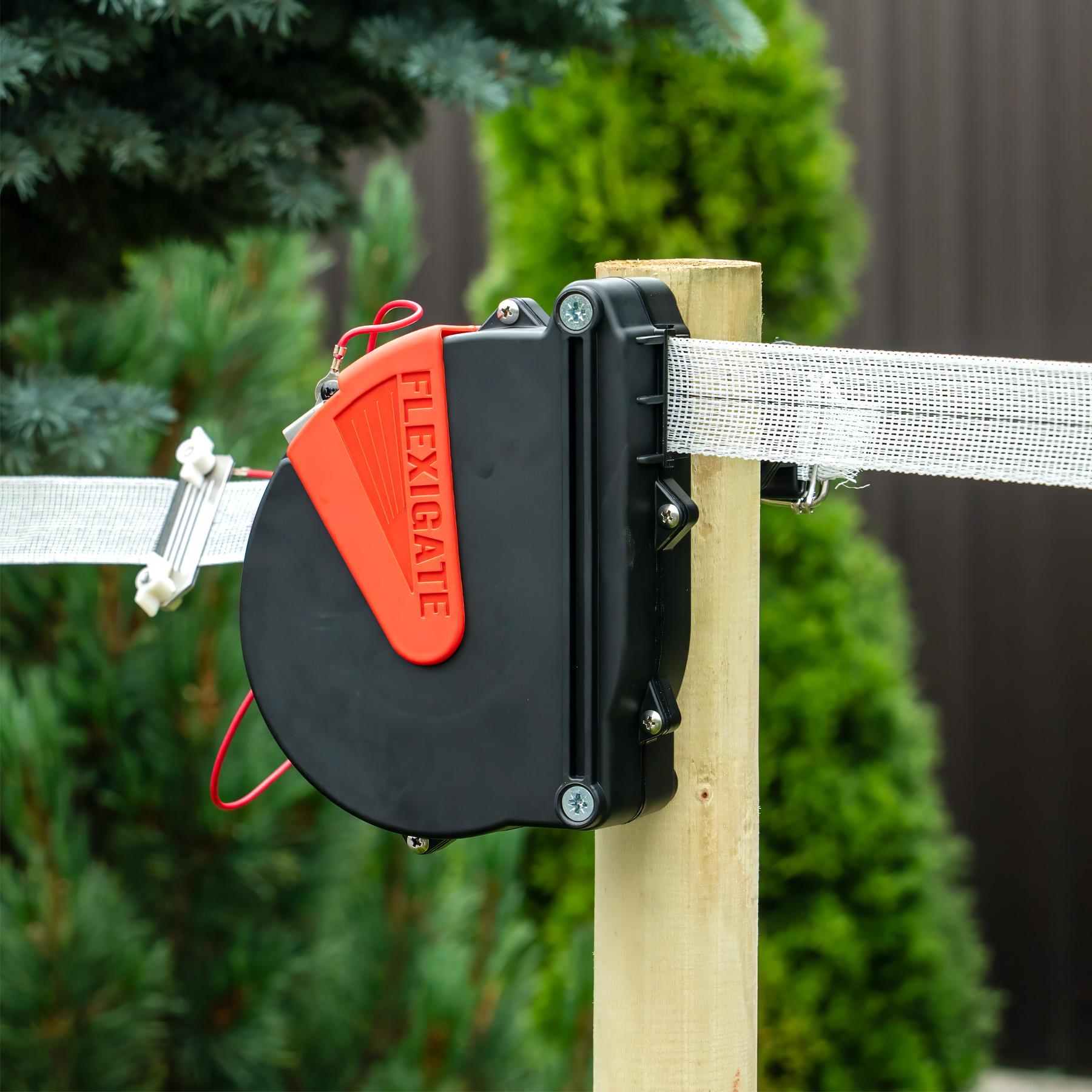 Poarta cu banda pentru gard electric - 40mm