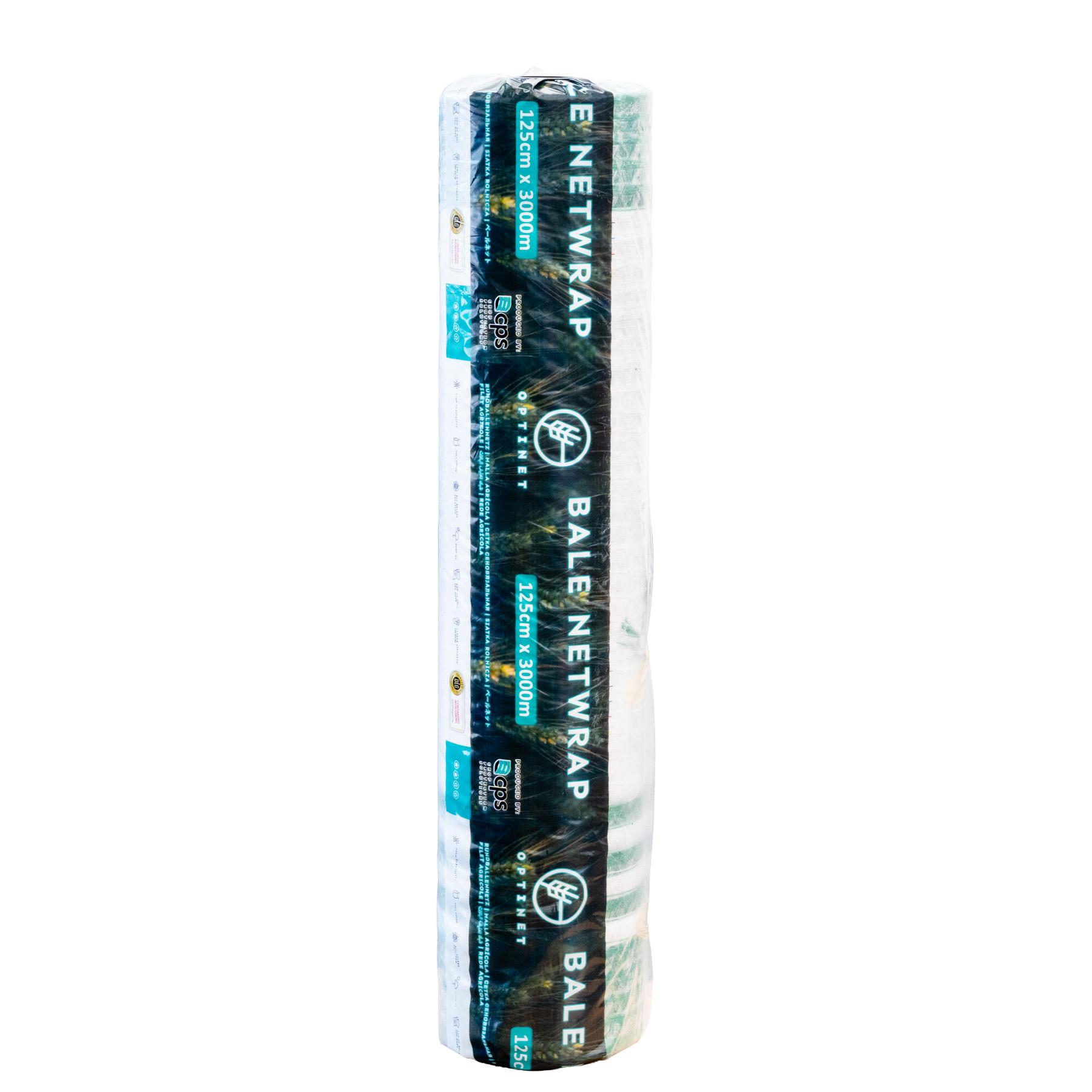 Plasă de balotat OptiNet 1.25 m x 3000 m, 11 g/ml