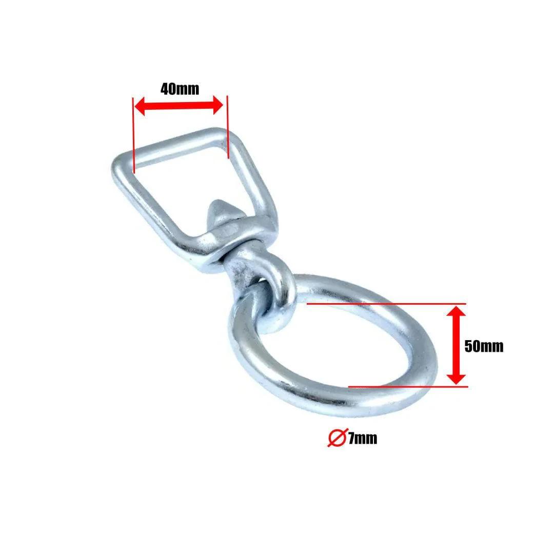 Tartós láncos forgó állatrögzítő rendszerekhez