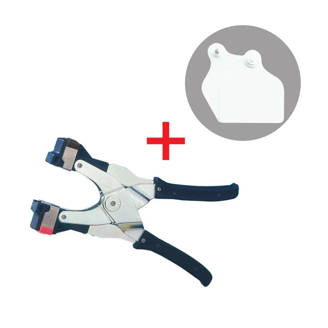 PrimaFlex szeg nélküli füljelző fogó és jelöletlen füljelzők