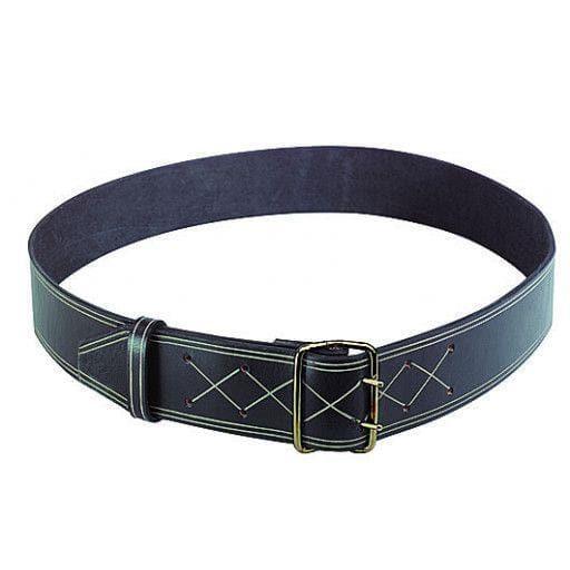 Leather brown 125x6 cm collar