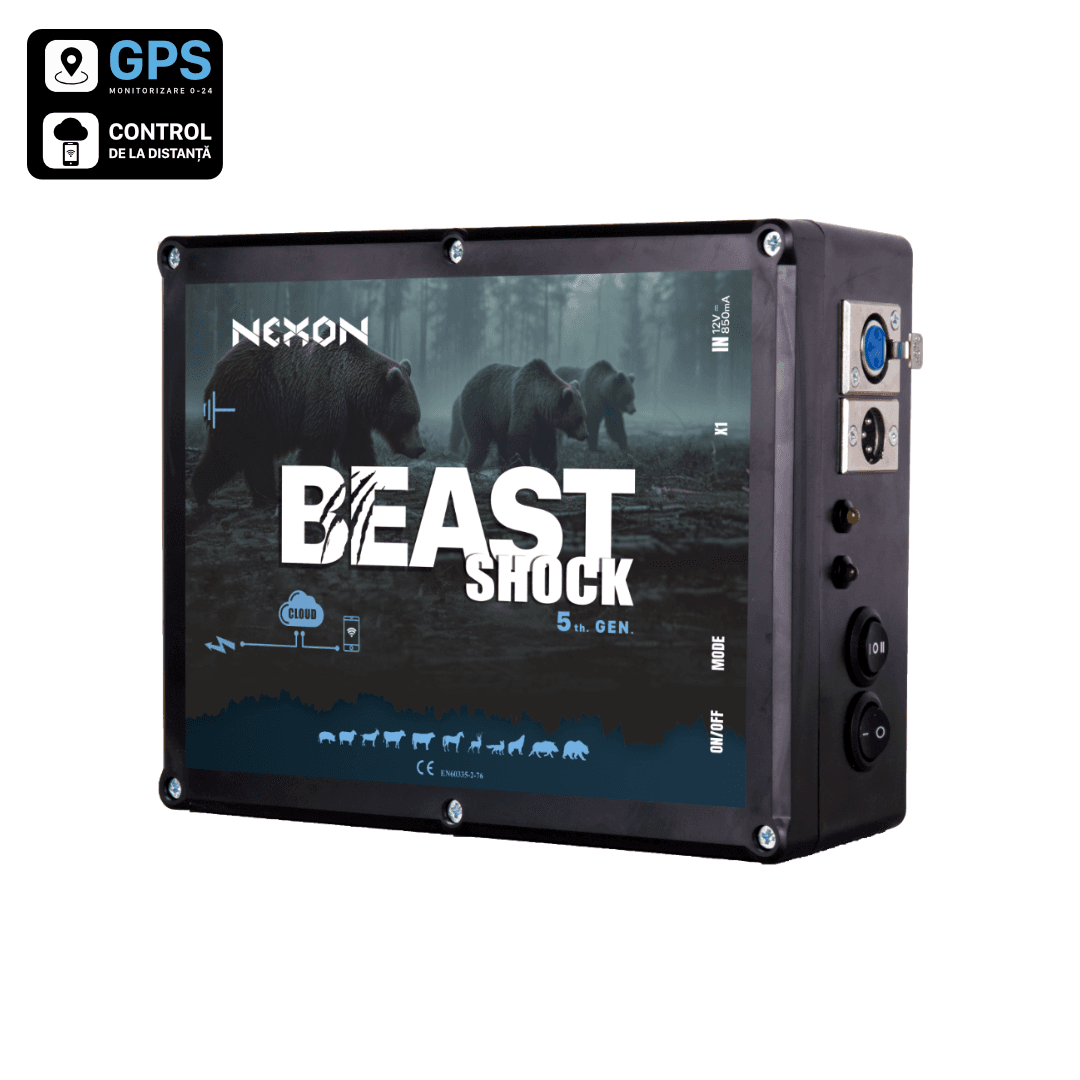 Aparat gard electric 8.5J cu GPS NEXON BeastShock 5th Gen