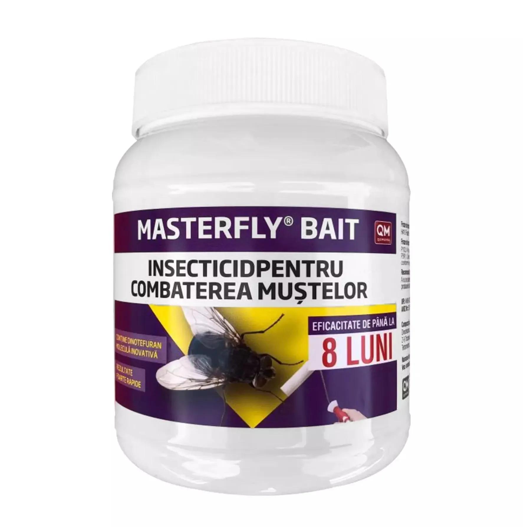 MASTERFLY BAIT professzionális rovarirtó – 125 g, legyek ellen, akár 8 hónapos hatással