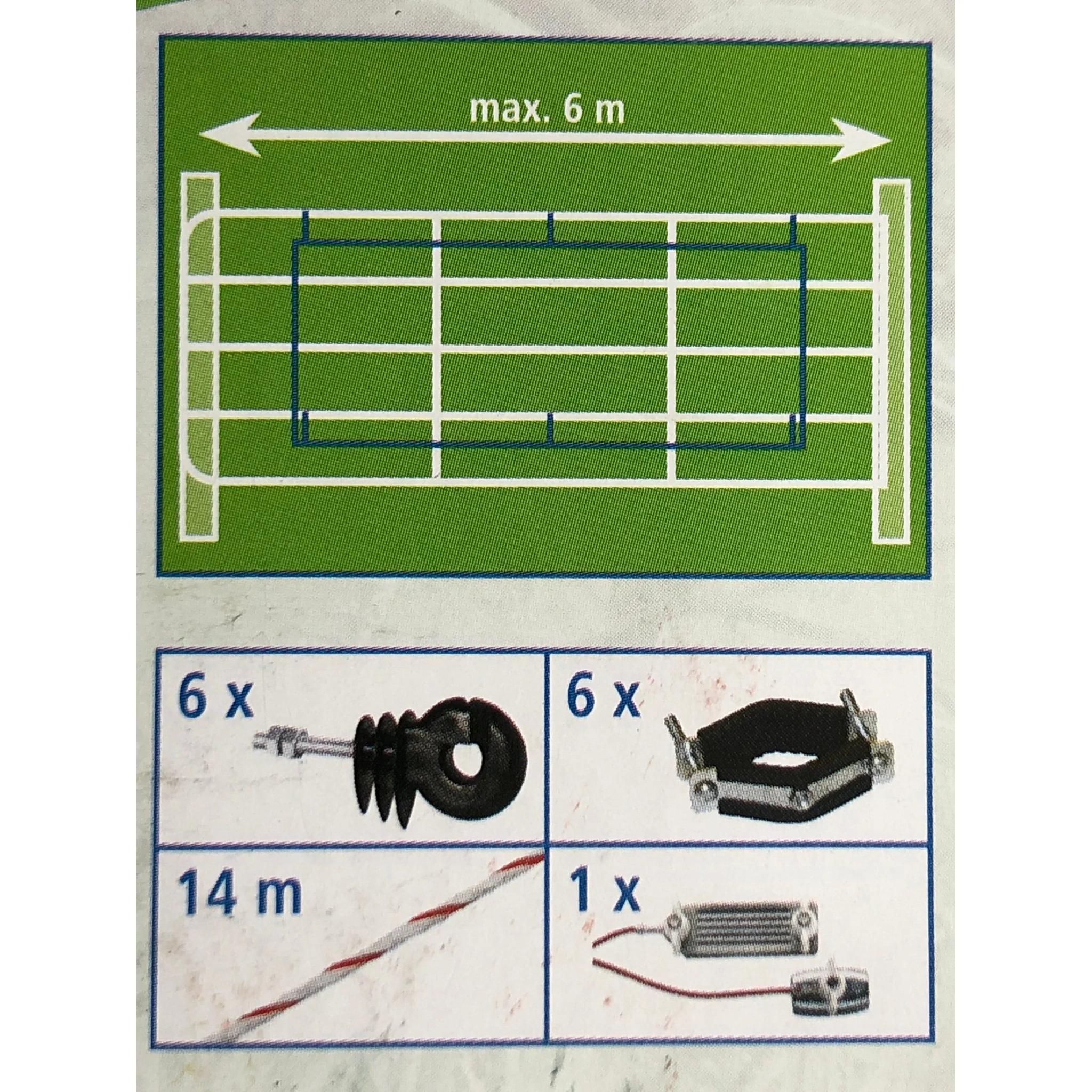 Electric set for gate